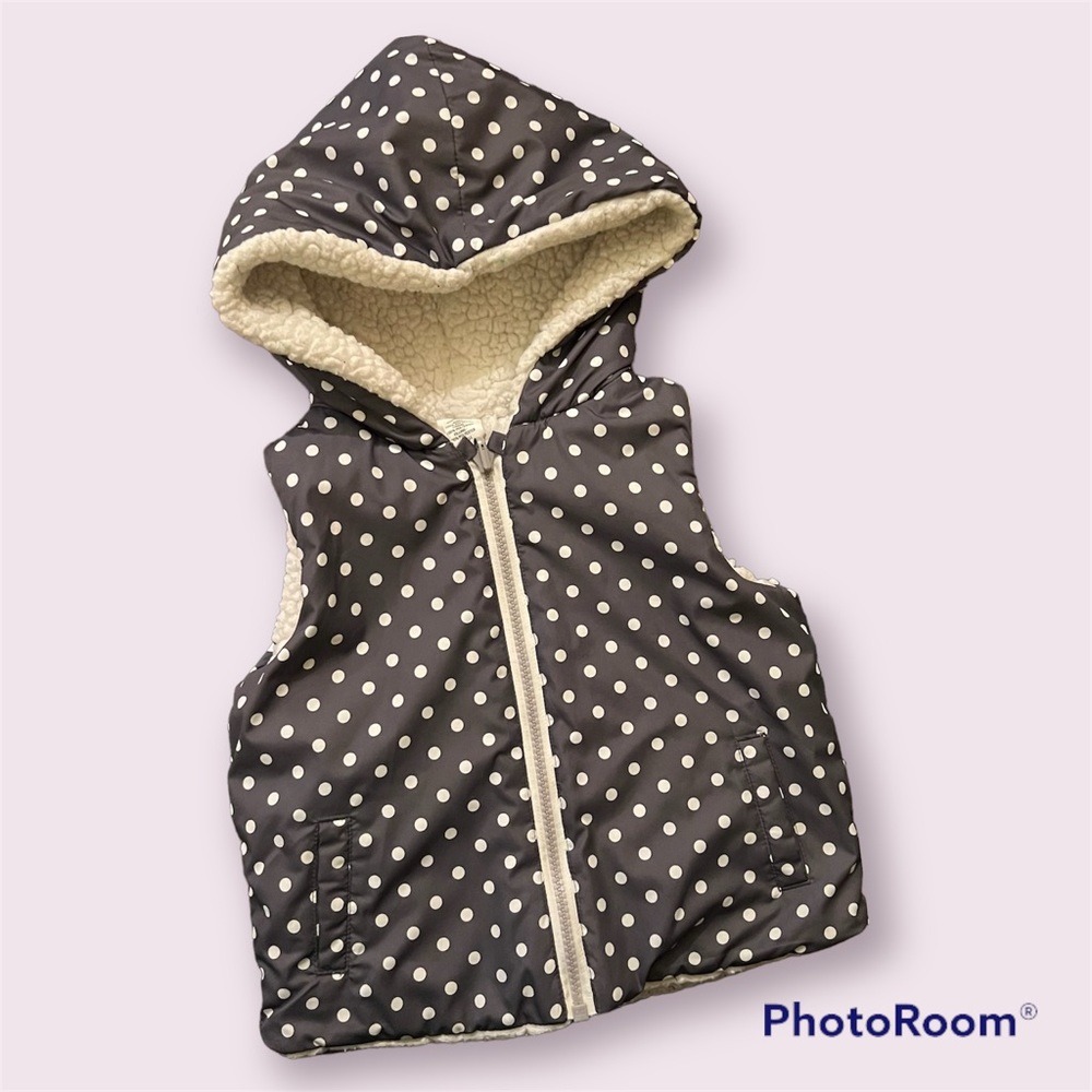 CMZ Sherpa Fleeced Lined Toddler Puffer Vest